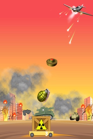 Bomb Fury Invasion - Fast Falling Panic Attack Paid screenshot 2