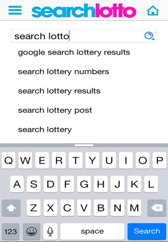 Search Lotto screenshot 3