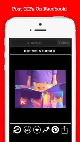 Game screenshot Gif Me A Break: #1 Best Gif Messenger hack
