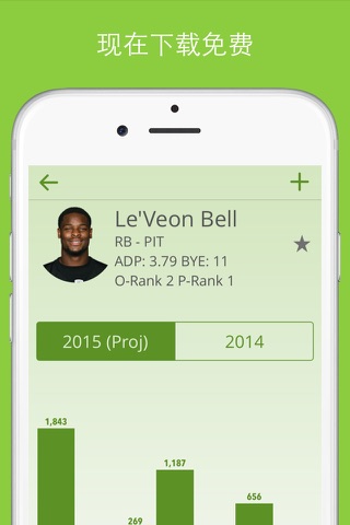 Fantasy Football Draft Kit - Cheat Sheet For 2015 screenshot 3