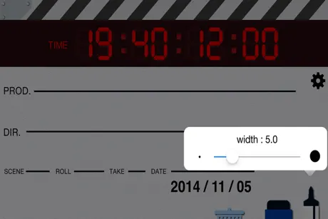 ClapperPod SPEED -手書きカチンコ- for iPhone