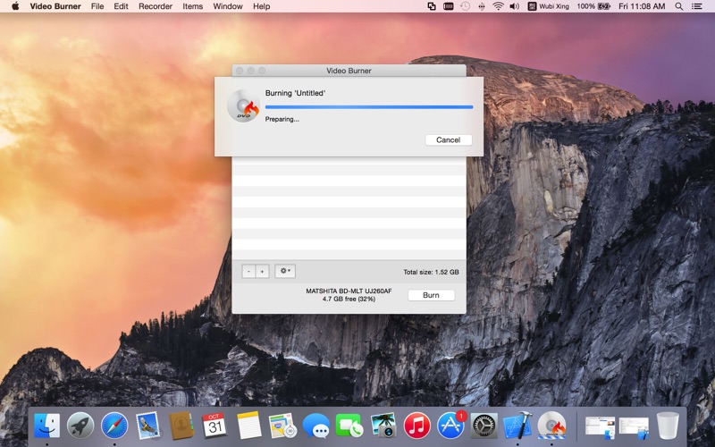 Screenshot #2 pour Video Burner