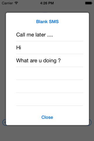 SpeedyCall Lite screenshot 3