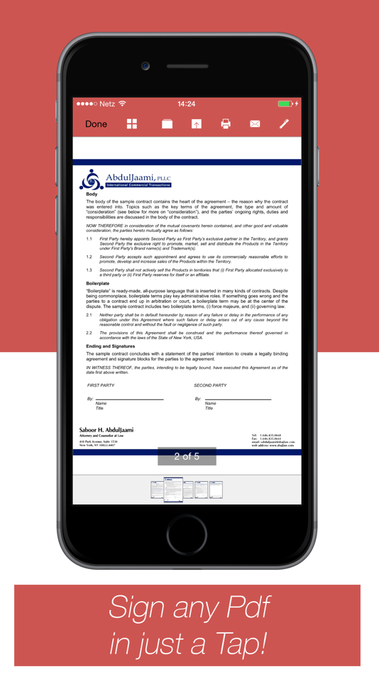 #3. Sign Pdf - Free Utility (iOS) 由: Matteo Morelli
