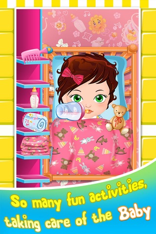 My New Baby Salon Doctor - mommy's little newborn spa & pregnant born care games for kids (boy & girl) screenshot 4