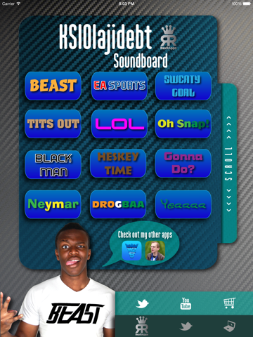 Screenshot #4 pour The Official KSIOlajidebt Soundboard - KSI Sounds