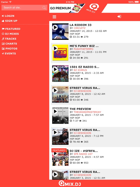 Hip Hop Party HD by mix.dj screenshot-4