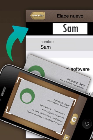 business card scanner-sam pro screenshot 2