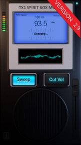 TX1 Spirit Ghost Box Mobile screenshot
