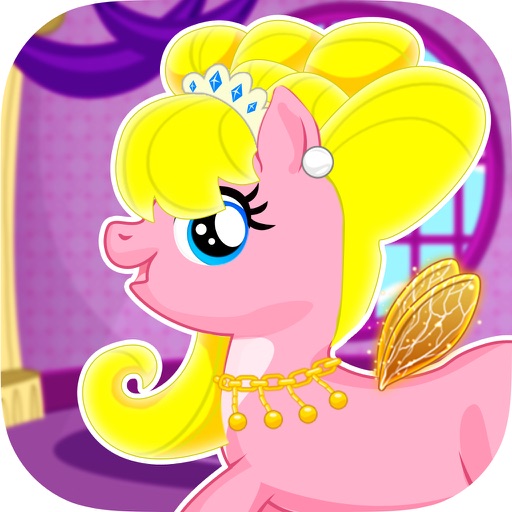 Cute Pony For Girls - Dress it up! Icon