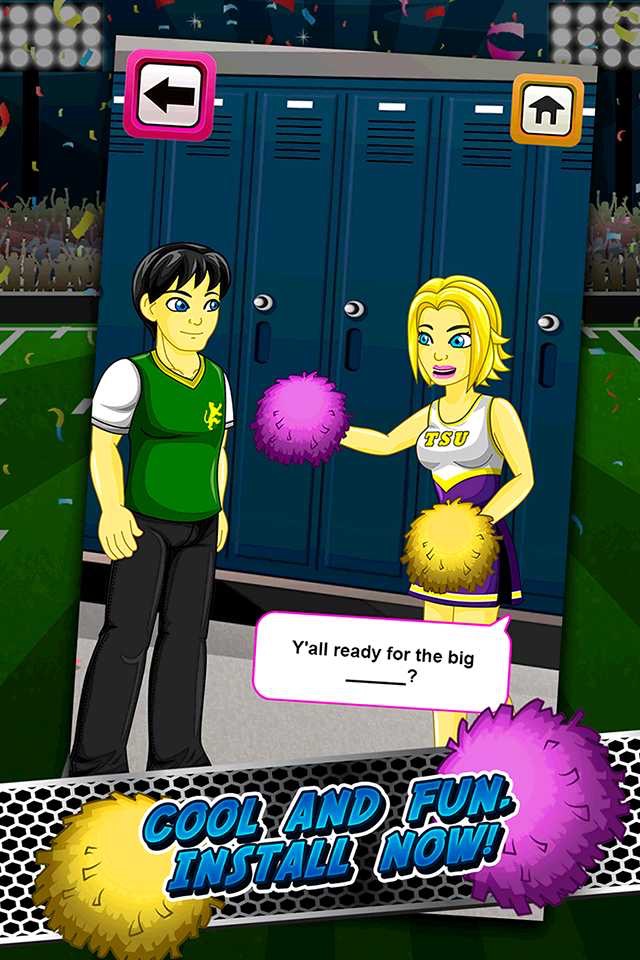 My All Star Life Style Episode Game - Cheerleading And Dating Social Story screenshot 4