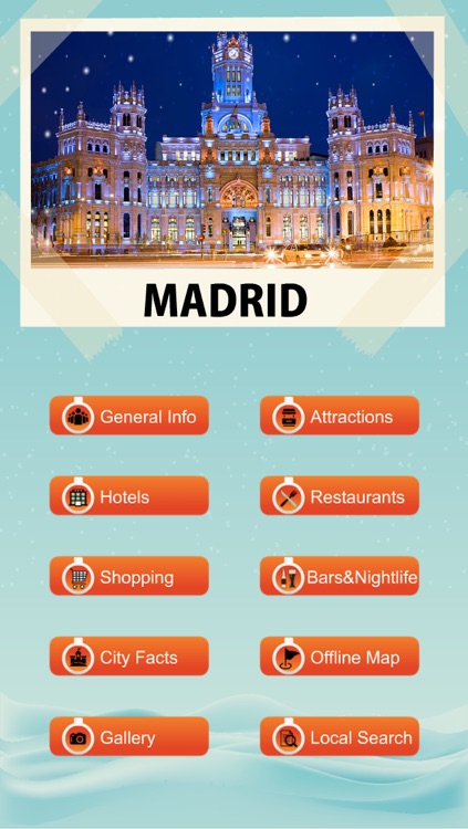 Madrid Travel Guide - Offline Map