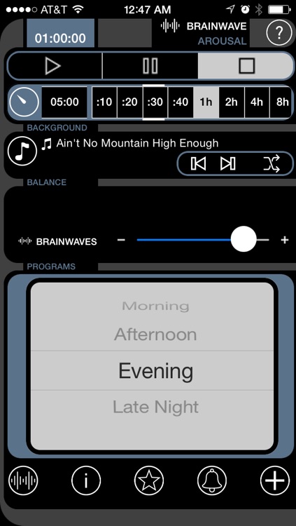 Brain Wave Arousal - 4 Stimulating Binaural Brainwave Entrainment Programs