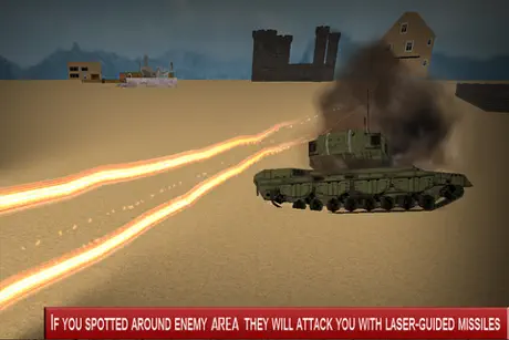 War of Tanks at frontline
