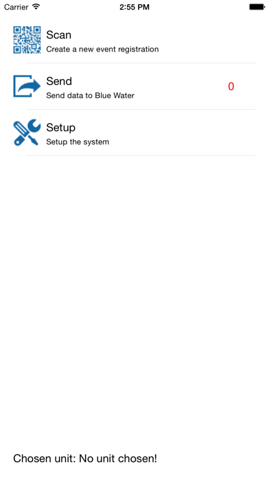 Screenshot #1 pour BWS Mobile Scan