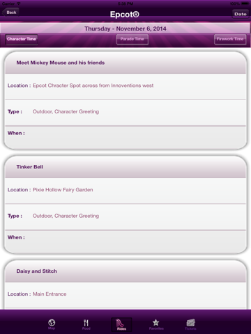 wait time for disney orlando by apptasmic.com ipad resimleri 4