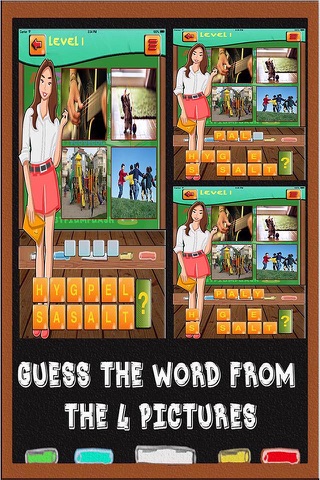 Guess The Word from the Pics - English Vocabulary Practice in an Addictive Game screenshot 3