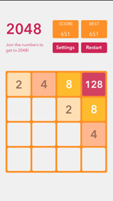 2048 Game: Join the numbers and get to the 2048 tile! screenshot 1