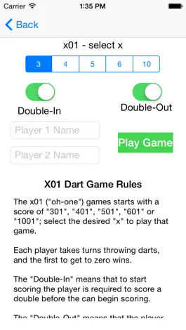 Game screenshot Dart Scoring apk