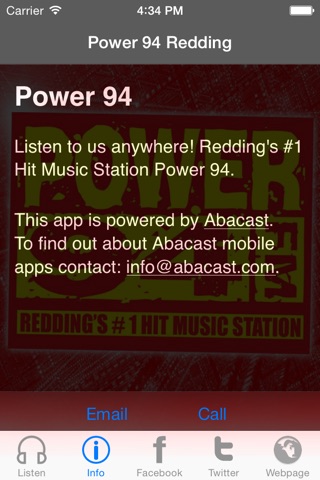 Power 94.7 Redding screenshot 2