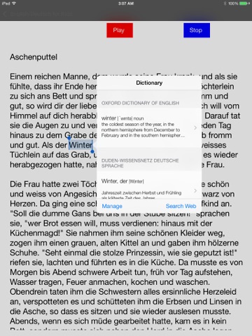 Kid German Story - English and German Bilingual fairy tales(age 7+) screenshot 4