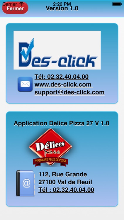 Delices Pizza 27