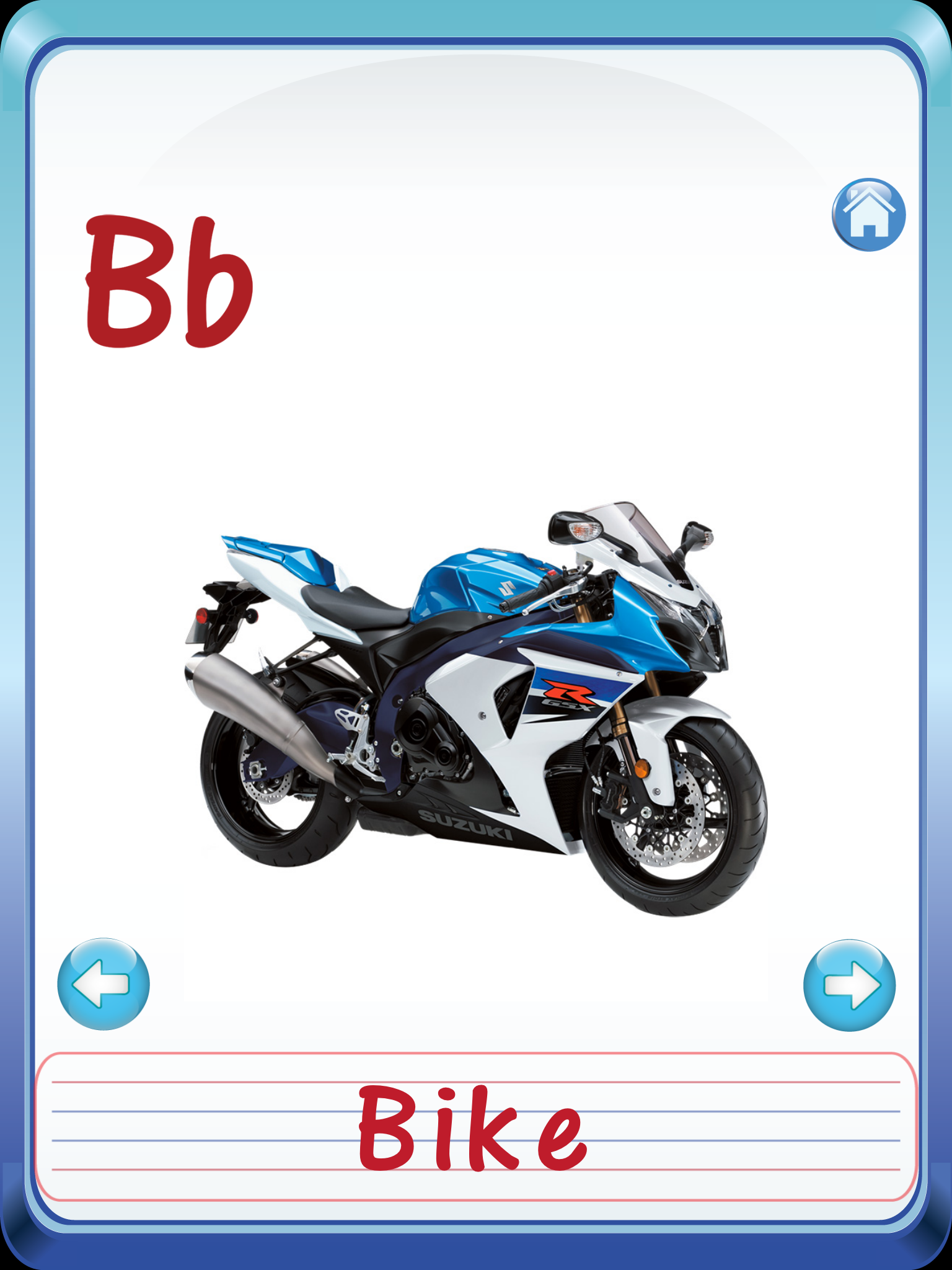Preschool Kindergarten Kids English ABC Alphabets & Number Flash Cards screenshot 10