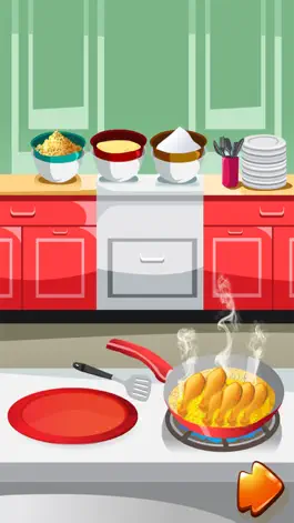 Game screenshot Spicy chicken wings maker – A fried chicken cooking & junk food cafeteria game hack