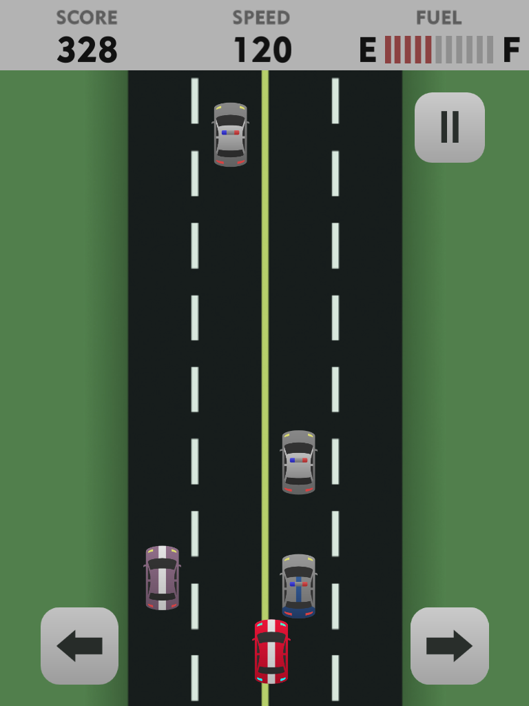 Retro Car Racing
