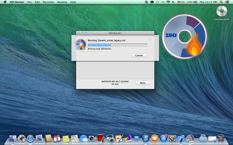 Screenshot #1 pour ISO Burner