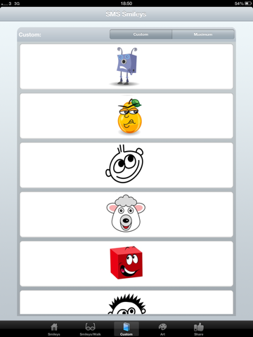 sms smileys ipad resimleri 4