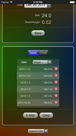 Game screenshot Weight Chart Free hack