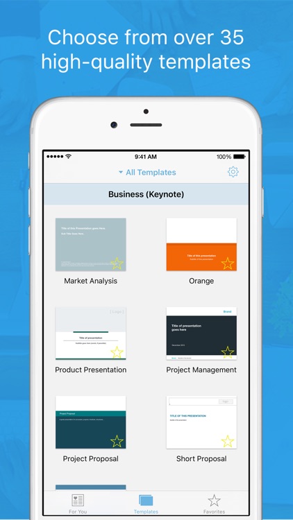 Templates for Keynote Pro screenshot-0