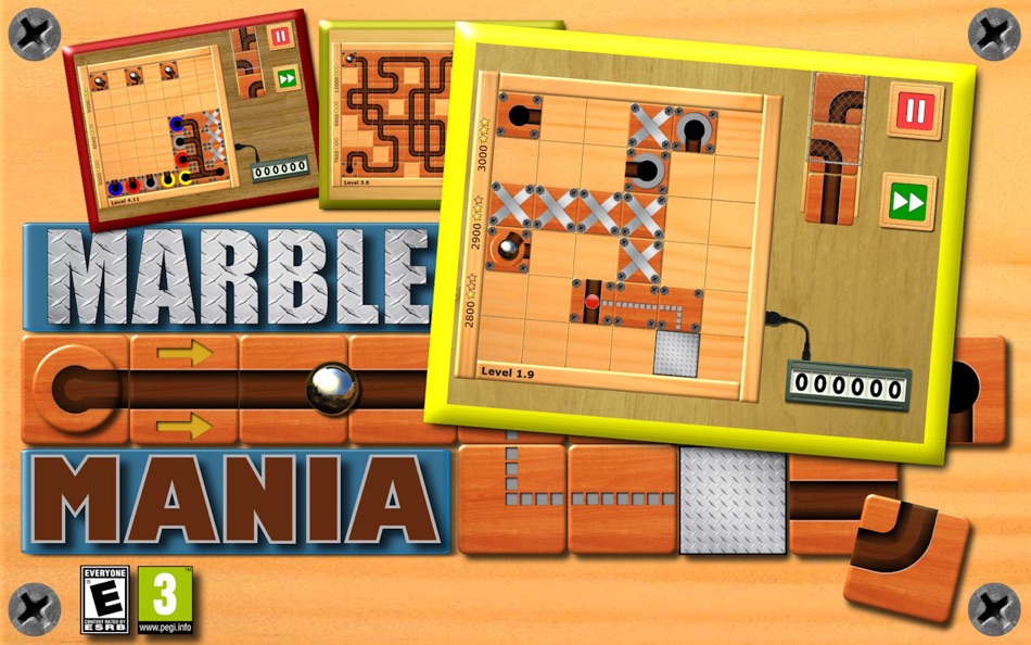 #1. Marble Mania Ball Maze – action puzzle game for Mac OS X (macOS) Podle: Espace Pty Ltd