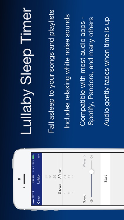 Nightstand Central - A Music Alarm Clock with Sleep Timer, Weather, and Photos screenshot-3