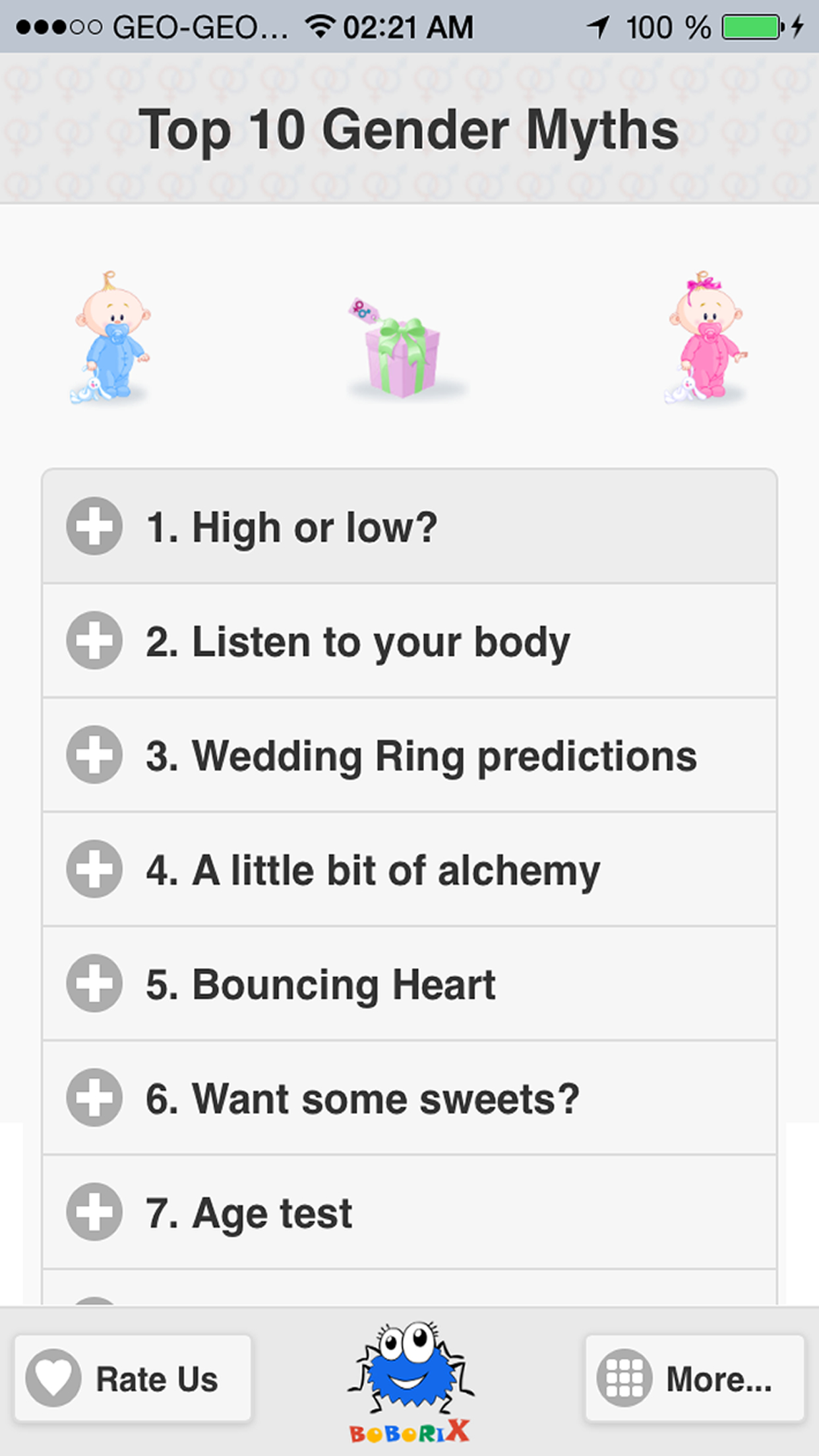 Baby Gender Predictor! screenshot 3