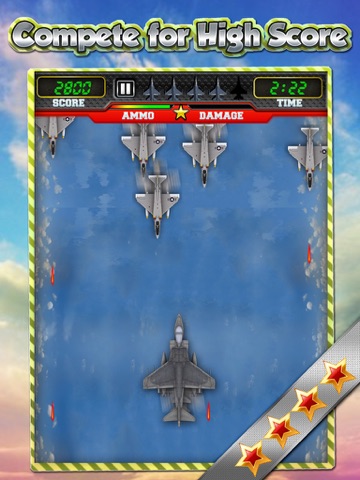 Screenshot #6 pour A AirCraft Jet Fighter HD Enemy Guerre