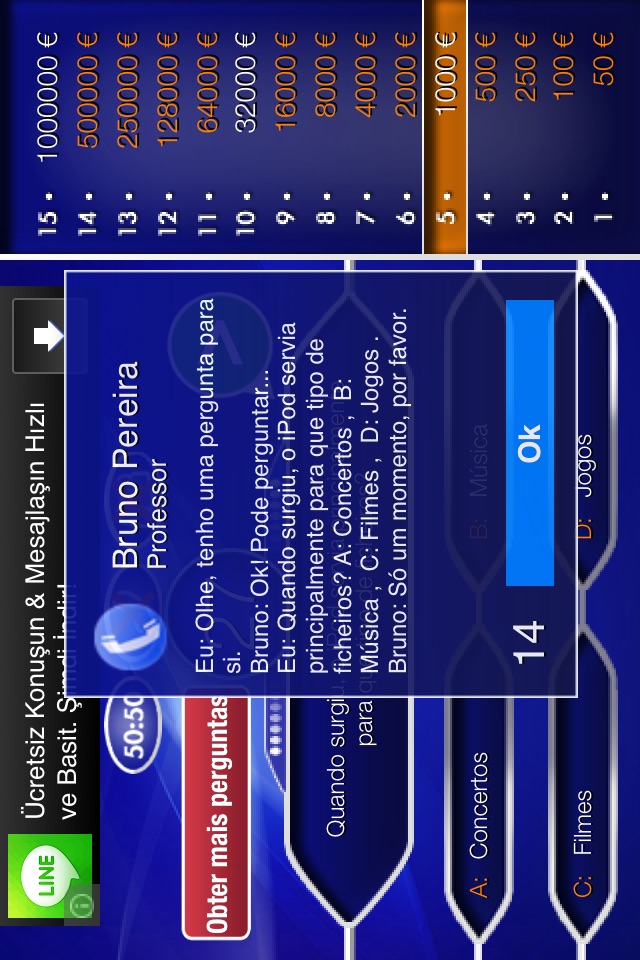 Quem Quer Ser Millionário Free screenshot 4