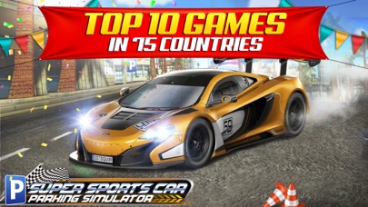 Screenshot #1 pour Super Sports Car Parking Simulator - Gratuit Jeux de Voiture de Course
