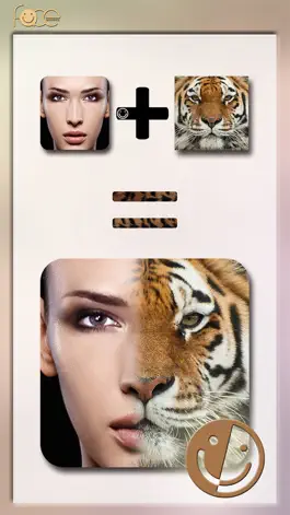 Game screenshot InstaFace:face eyes blend morph with animal effect apk