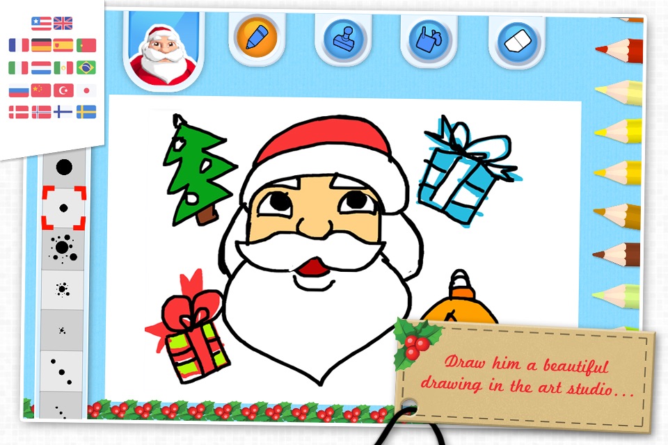 Santa's home - Join Santa Claus at his house and help him get ready for Christmas. screenshot 3