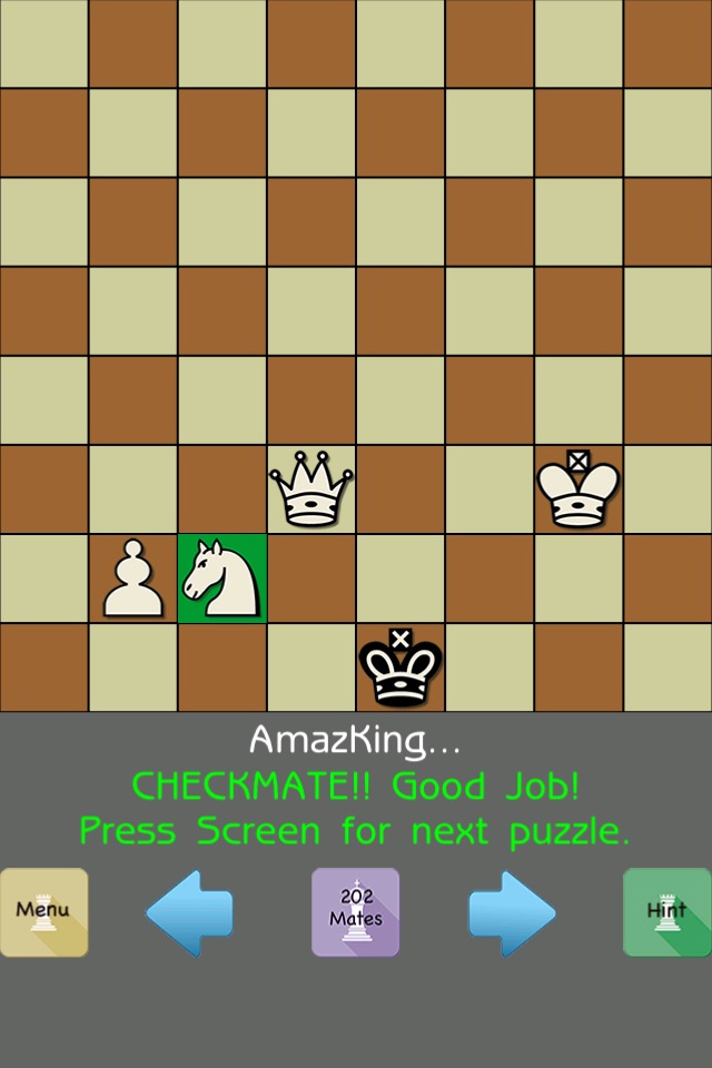 202 Chess Mate in TWO - 101 Chess Puzzles FREE screenshot 4