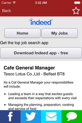 JobMapper: Job Search by Map Location screenshot 3