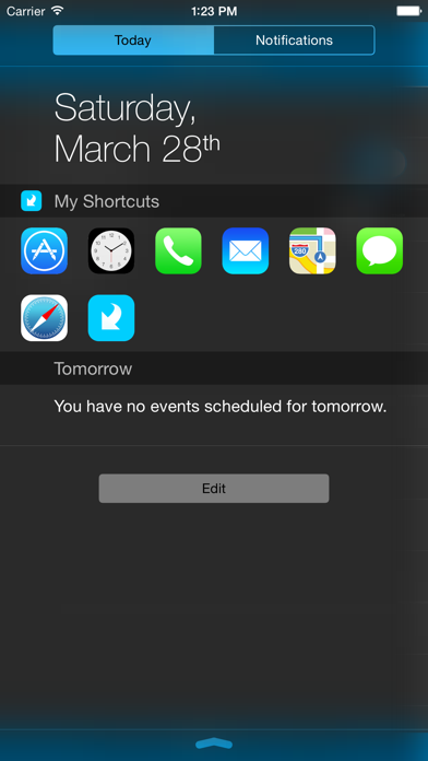 Screenshot #2 pour Shortcuts - For your Notification Center