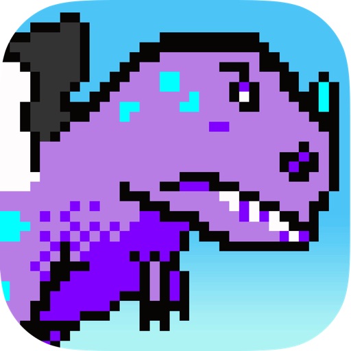 Flappy Dino And Sheeps Icon