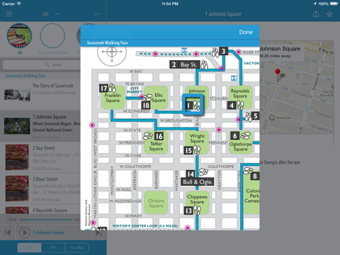 LITE: Savannah Walking Tour iPad screenshot 5 - Travel app