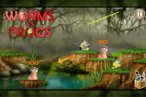 Worms Vs Frogs Pro screenshot 3