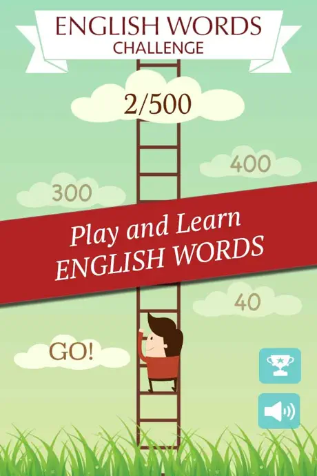 500 English words challenge quiz game with picture - learn engli