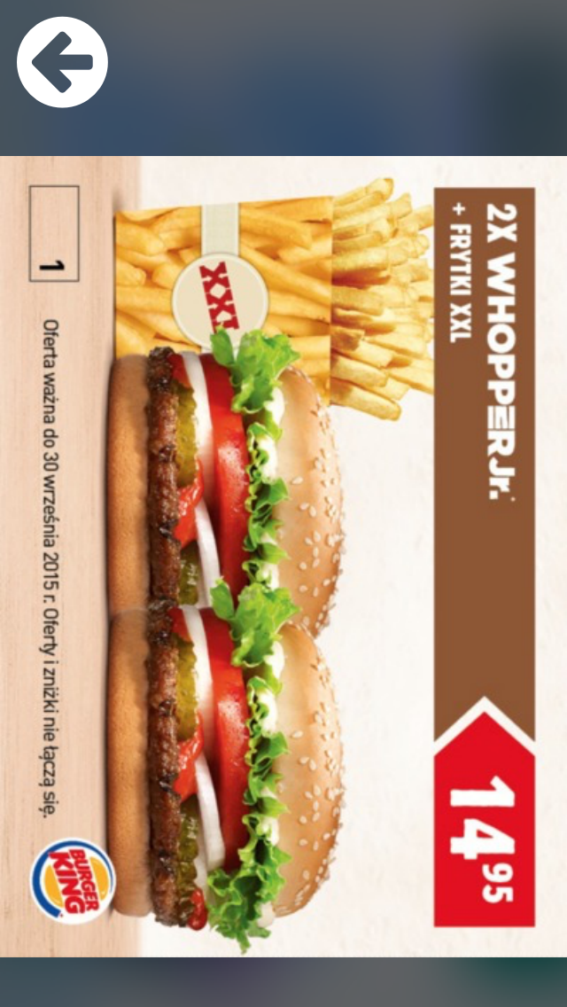 Kupony do Burger King - Burger King Kupony