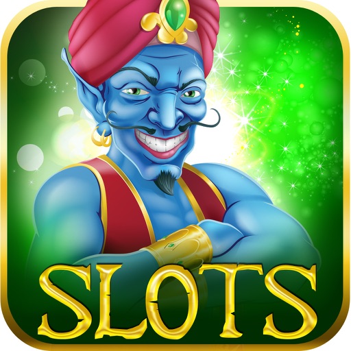 A Aladdin Genie Lucky Progressive Slot-s - Pro Jackpot Party Casino Machine Icon